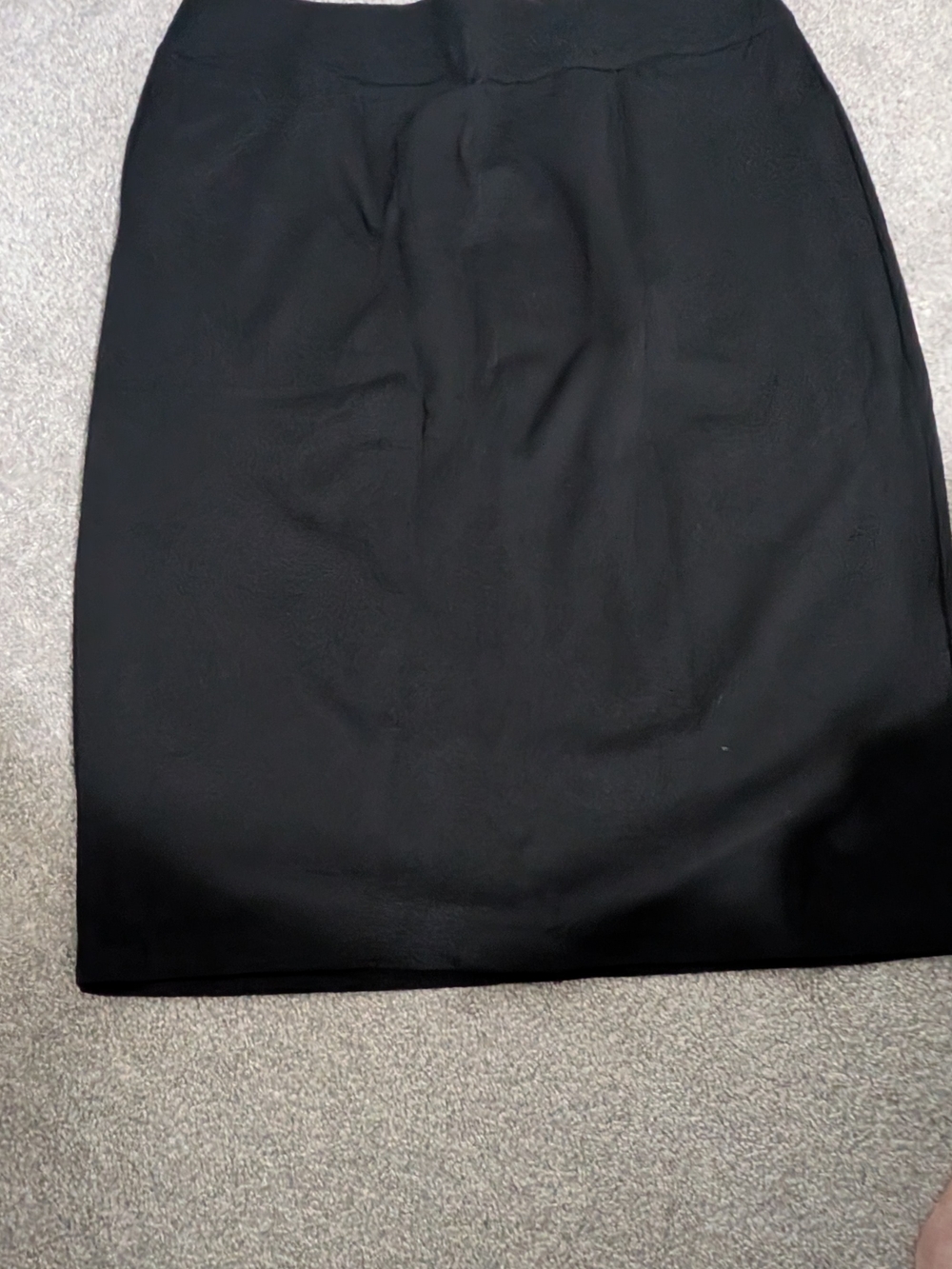 Ashley Stewart Black A-Line Skirt